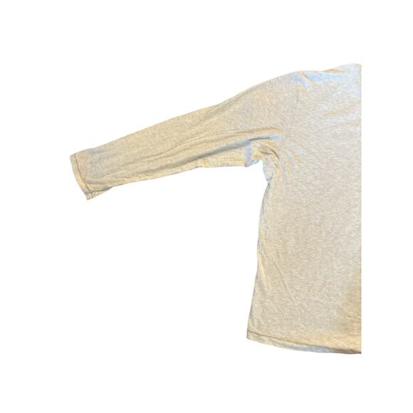 Men M Skims Beige Long Sleeved Tee T-Shirt Top Crewneck Pullover Modal Cotton - Picture 4 of 5